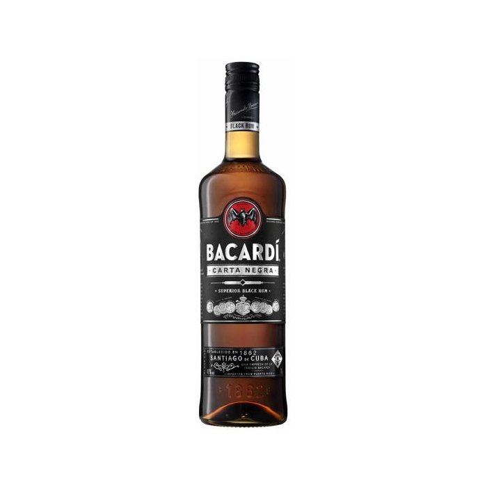 Bacardi Carta Negra 40% 0,7L