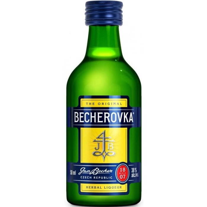 Becherovka Miniatúra 38% 0,05L