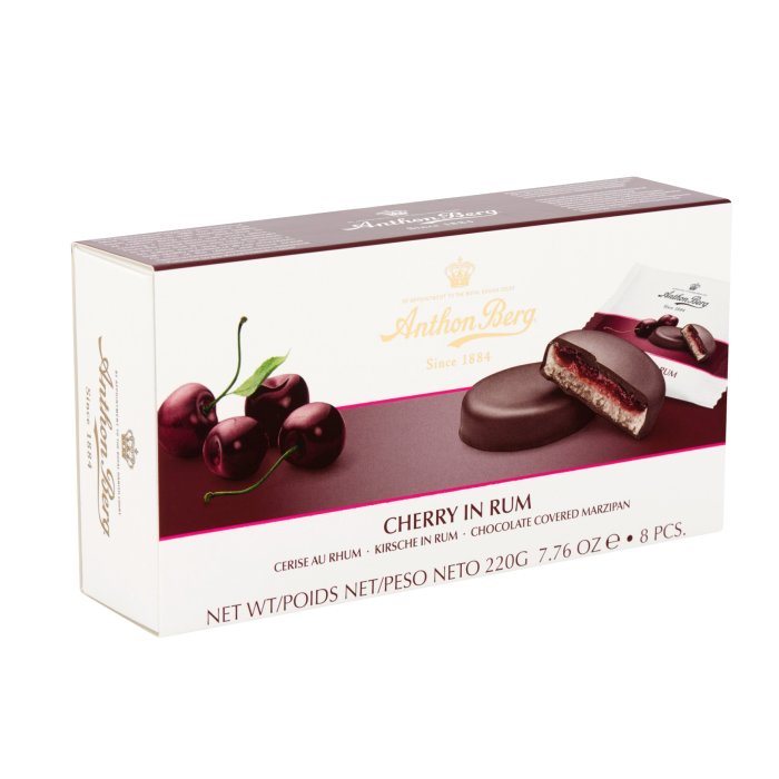 Bonboniéra Anthon Berg Cherry in Rum 220g