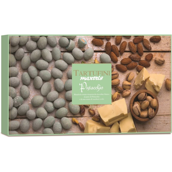 Bonboniéra Maxtris Tartufini Pistacchio 500g