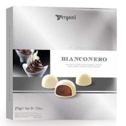 Bonboniéra Vergani Bianco Nero 215g