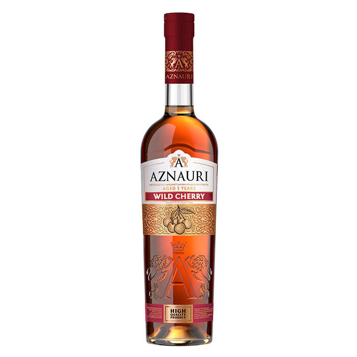 Brandy Aznauri Wild Cherry5y 30% 0,5L