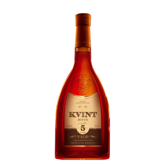 Brandy KVINT 5YO 40% 0,5L