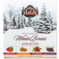 Čaj Basilur Winter Berries 80g