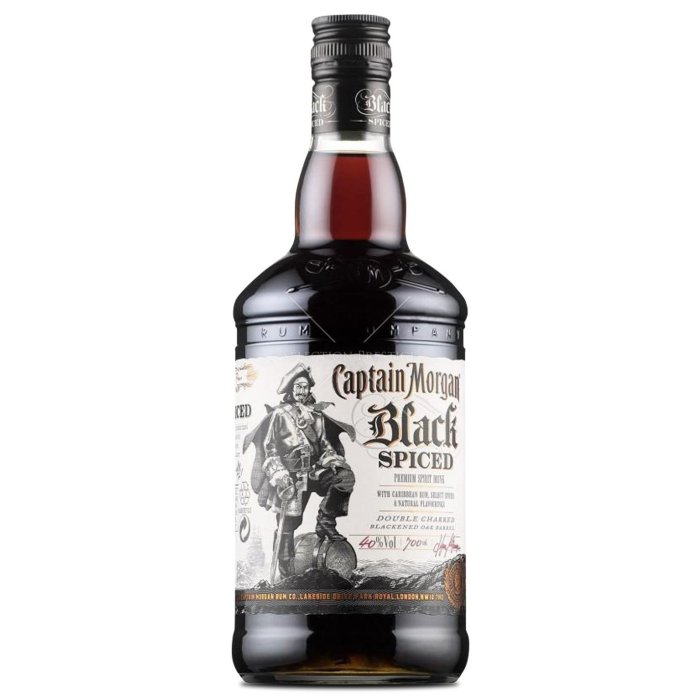 Captain Morgan Black Spiced 40% 0,7L