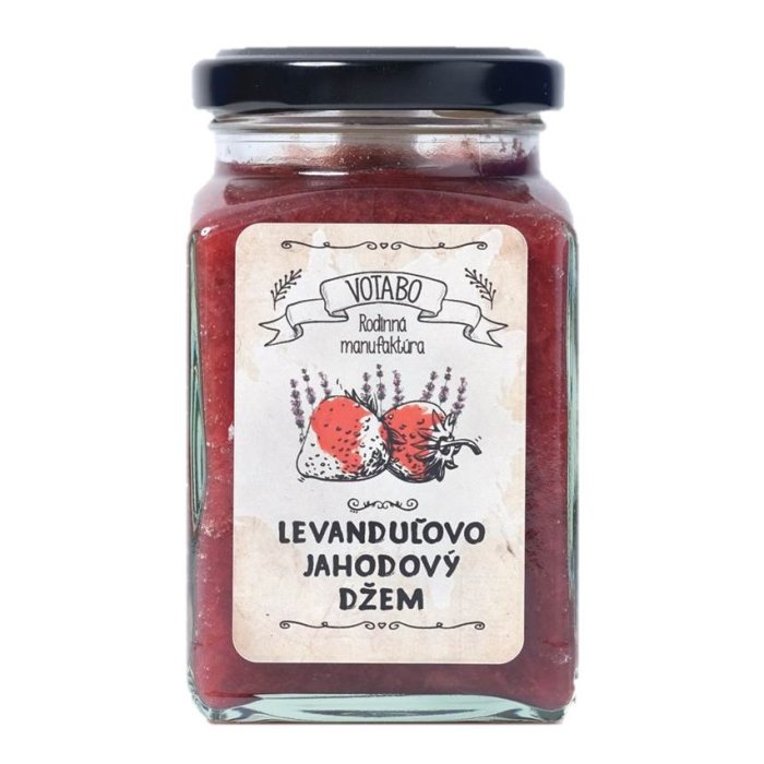 Džem Levanduľovo Jahodový 260ml