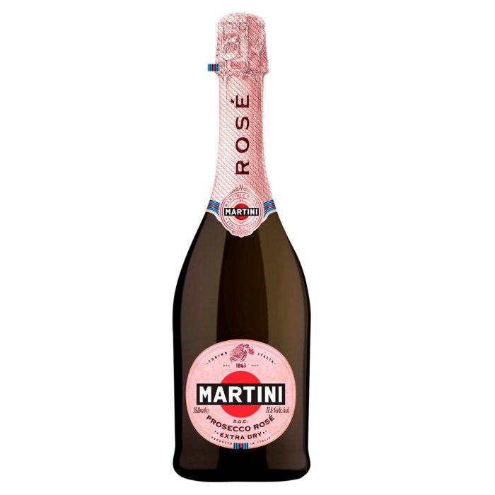 Prosecco Martini Rosé extra dry 0,75L