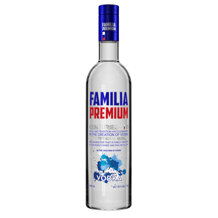 FAMILIA Premium Vodka 38% 1L