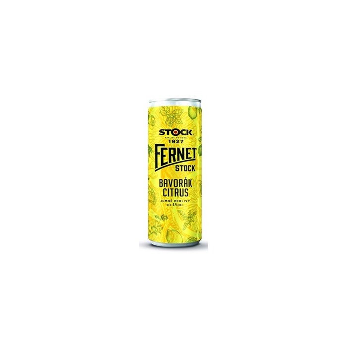 Fernet Stock Bavorák Citrus 6% 0,25L