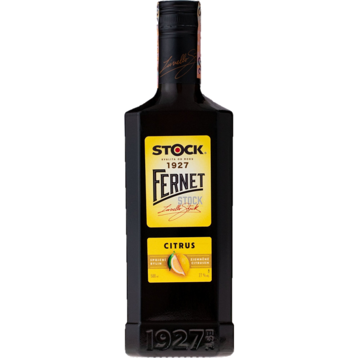 Fernet Stock Citrus 27% 0,5L