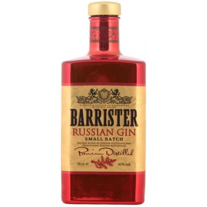 Gin Barrister Russian 43% 0,7L