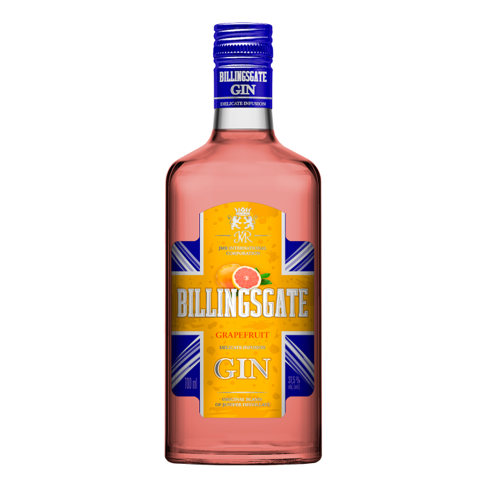 Gin Billingsgate Grapefruit 37,5% 0,7L