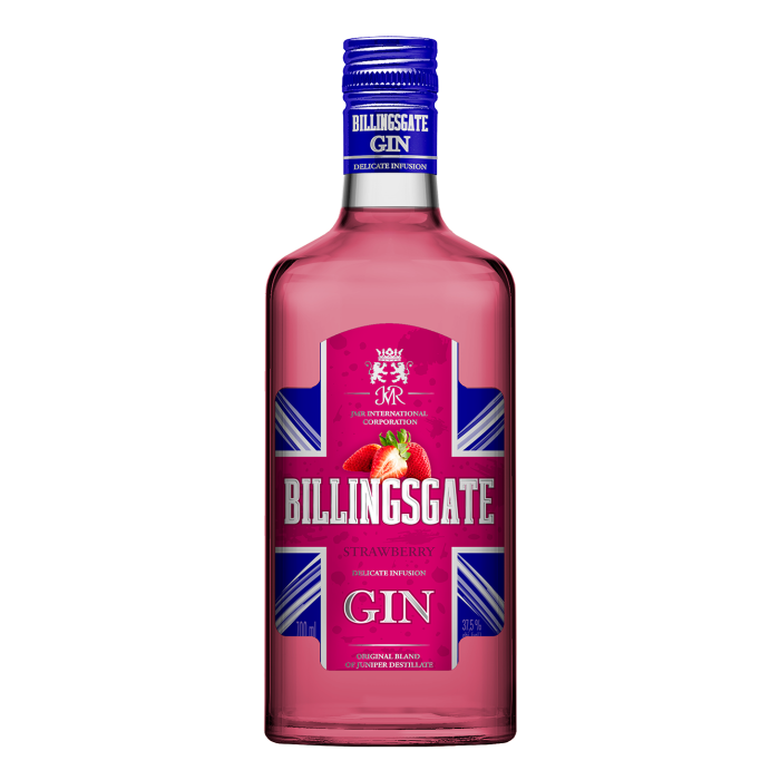 Gin Billingsgate Strawberry 37,5% 0,7L