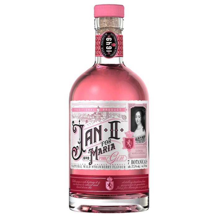 Gin Jan II for Maria Pink 37,5% 0,7L