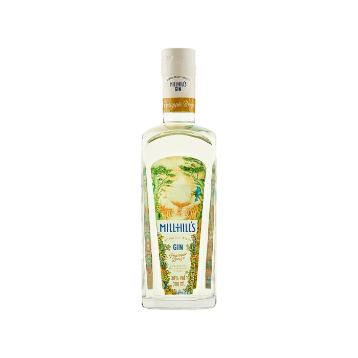 Gin Millhill's Pineapple Breezes 38% 0,7L