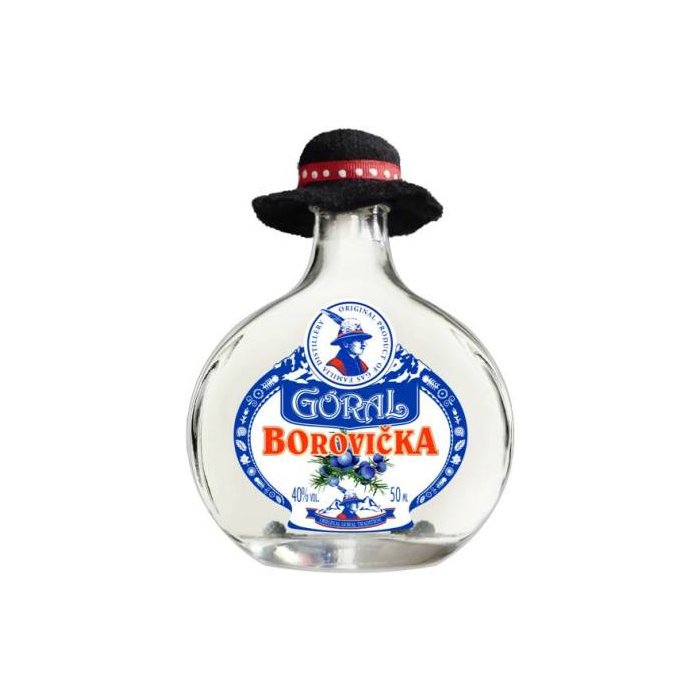 Goral Borovička miniatúrka 40% 0,05L