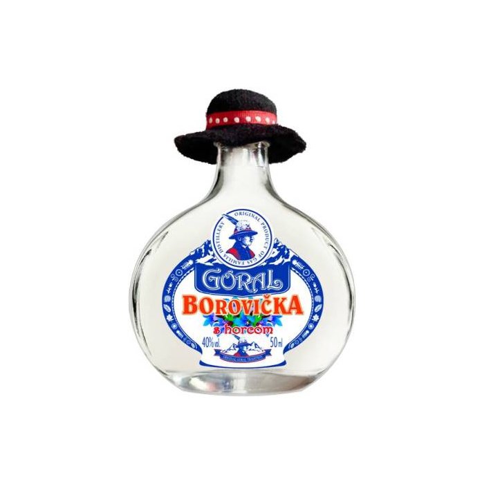 Goral Horec Borovička miniatúrka 40% 0,05L