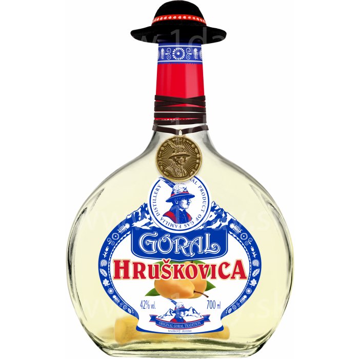 Goral Hruškovica 42% 0,7L