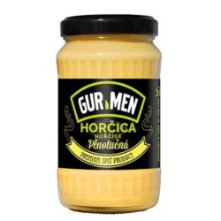 Horčica GUR.MEN plnotučná 350g