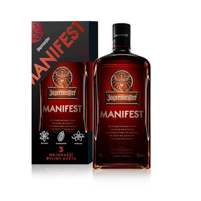 Jägermeister Manifest 38% 0,5L