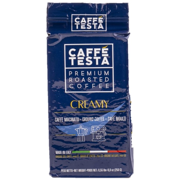 Káva Caffe Testa Creamy 250g mletá