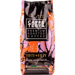 Káva Caffe Testa Fifty+Fifty 1kg zrnková