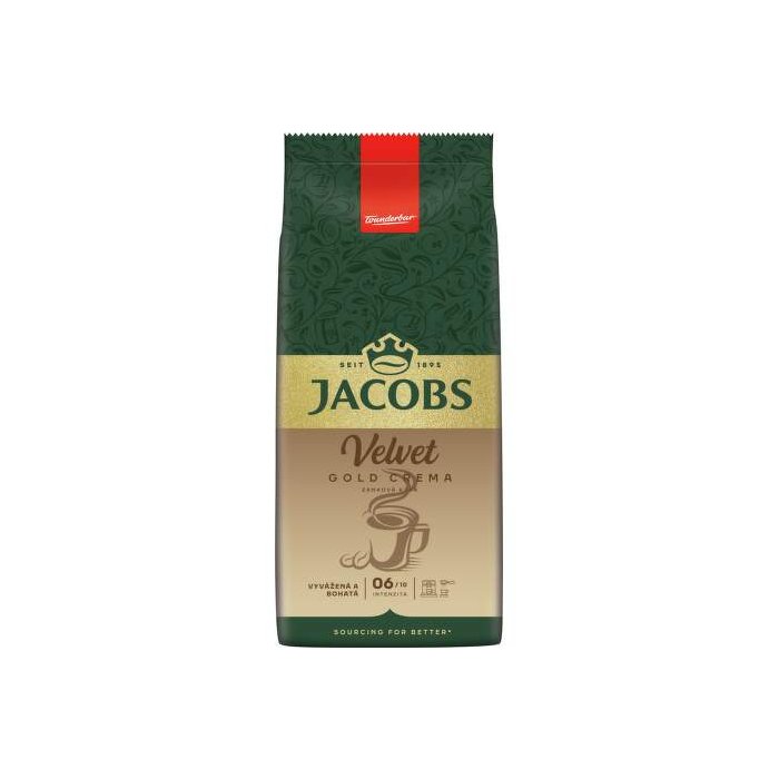 Kava Jacobs Velvet Gold Crema 1kg zrnková