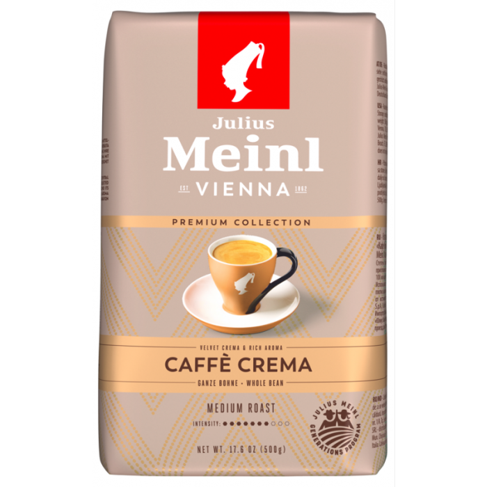 Káva Julius Meinl Vienna Caffe Crema 1kg zrnková