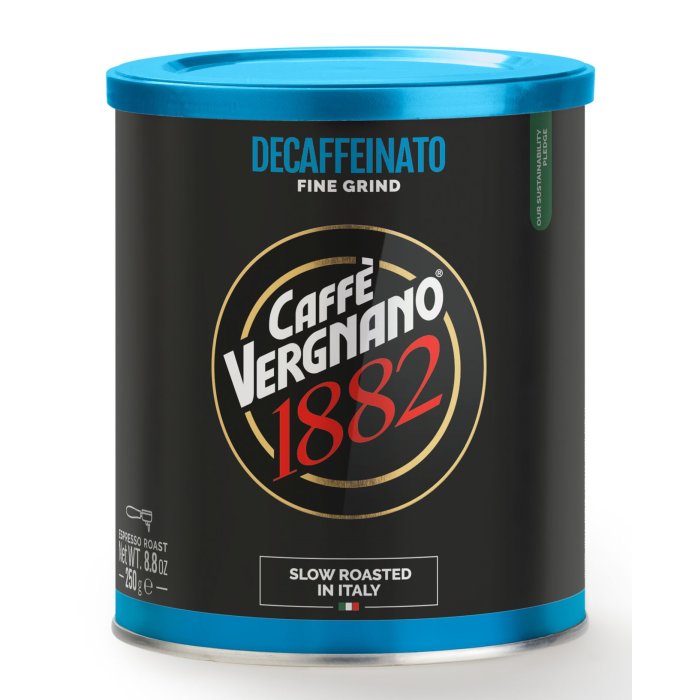 Kava Vergnano Decaffeinato 250g mletá