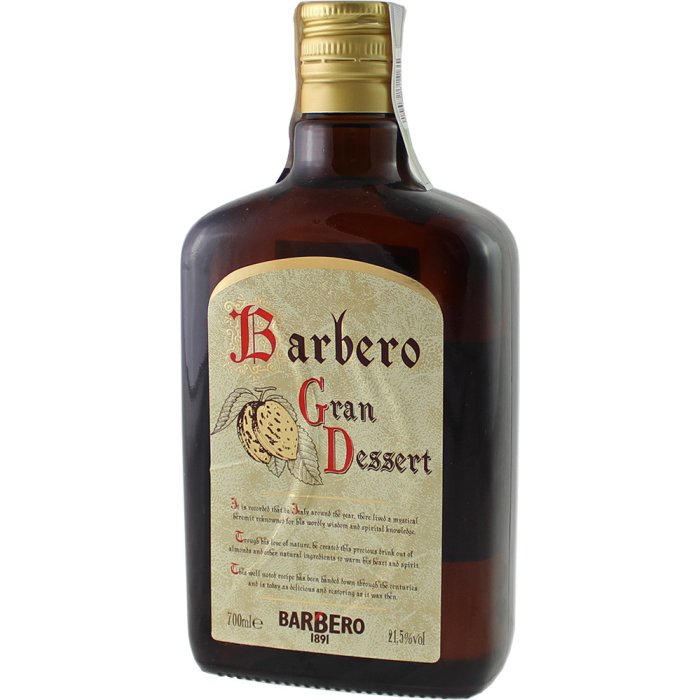 Likér Barbero Gran Dessert 21,5% 0,7L