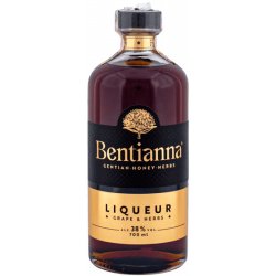 Likér Bentianna Grape & Herbs 38% 0,7L