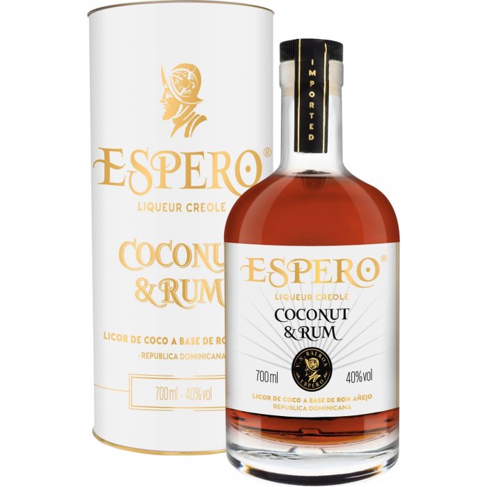 Likér Espero Coconut & Rum 40% 0,7L