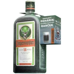 Likér Jägermeister 35% 0,7L +pohár