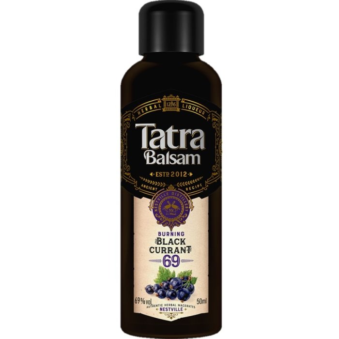 Likér Tatra Balsam Blackcurrant miniatúra 69% 0,05L