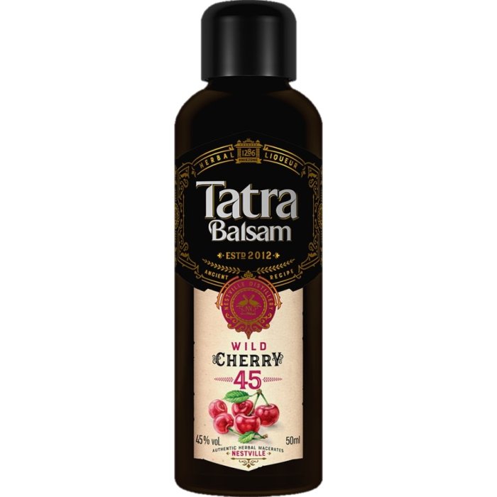 Likér Tatra Balsam Cherry miniatúra 45% 0,05L