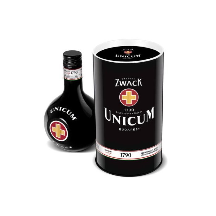 Likér Unicum Zwack 40% 0,5L tuba