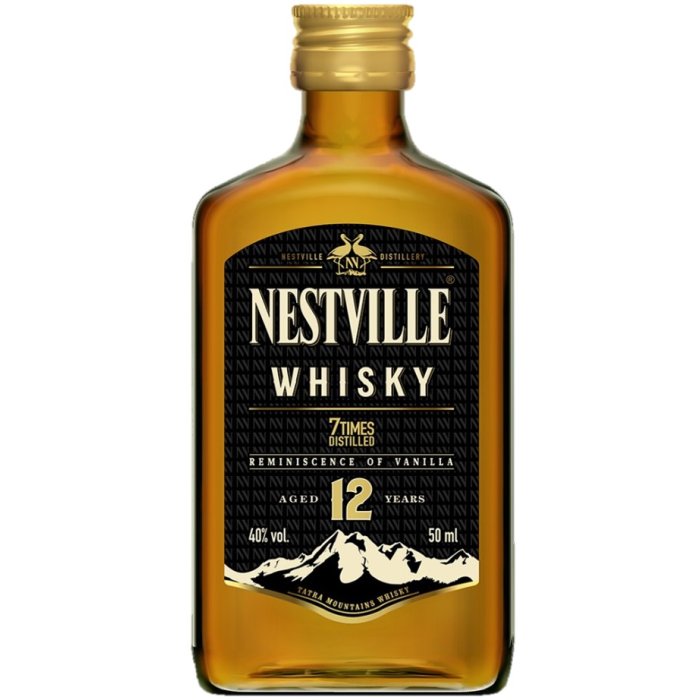 Nestville Whisky Blended 12yo 40% 0,05L miniatúra