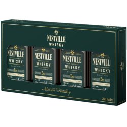 Nestville Whisky Blended 3yo Darčekové miniatúrky  40% 4x0,05L