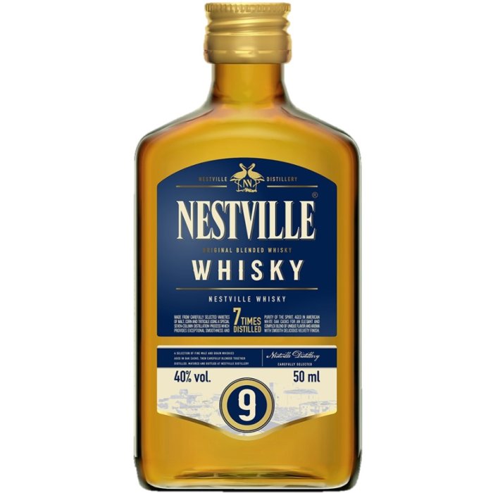 Nestville Whisky Blended 9yo 40% 0,05L miniatúra