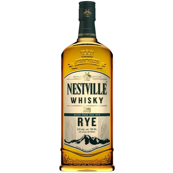 Nestville Whisky RYE 43% 0,7L