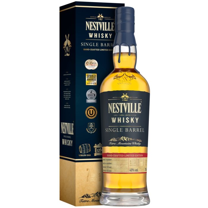 Nestville Whisky Single Barrel 40% 0,7L