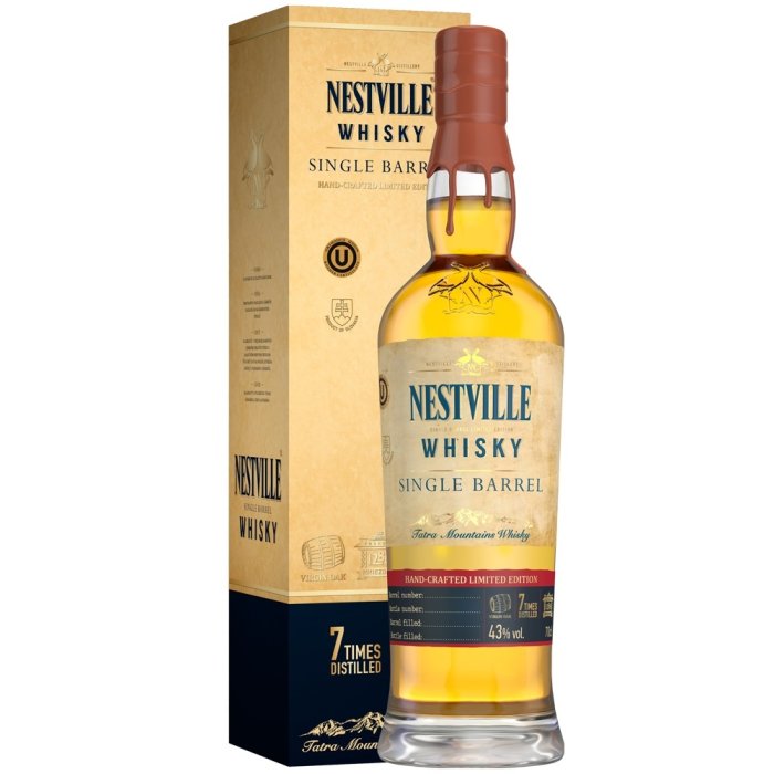 Nestville Whisky Single Barrel 43% 0,7L