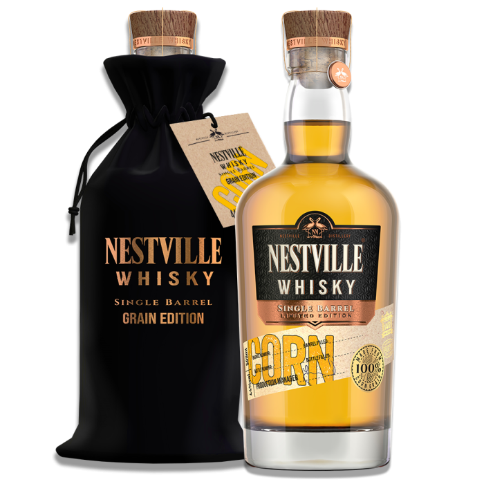 Nestville Whisky Single Barrel Corn 44% 0,5L