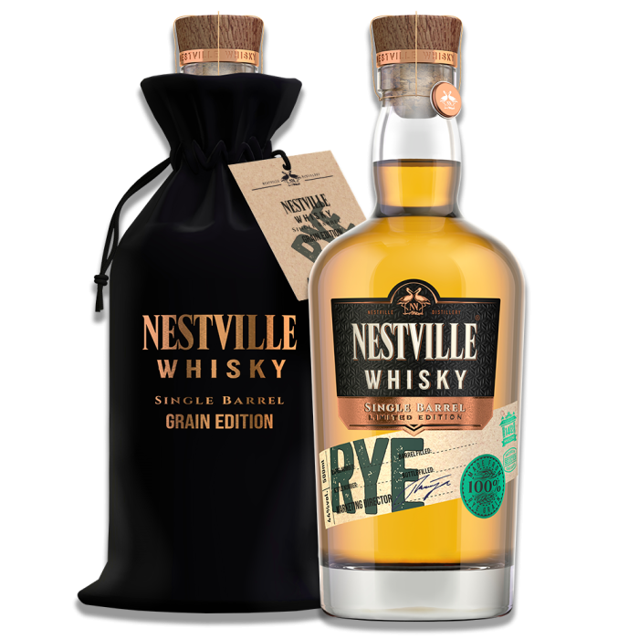 Nestville Whisky Single Barrel Rye 44% 0,5L