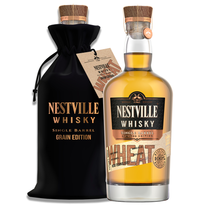 Nestville Whisky Single Barrel Wheat 44% 0,5L