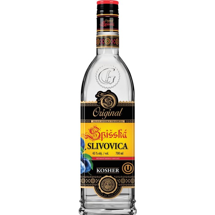 Original Spišská Kosher Slivovica 45% 0,7L