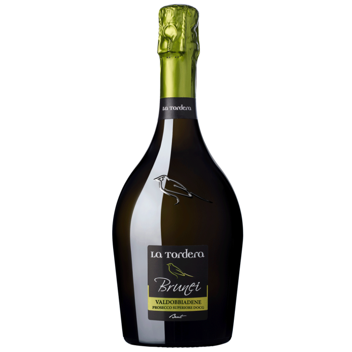 Prosecco La Tordera Brunei Valdobbiadene Brut DOCG 0,75L