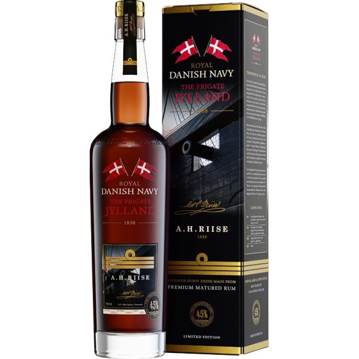 Rum A.H. Riise Royal Danish Navy Fregatten Jylland 45% 0,7L