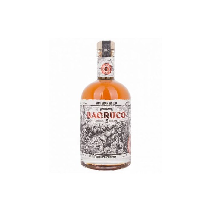 Rum Baoruco Paeque 12yo 37,5% 0,7L