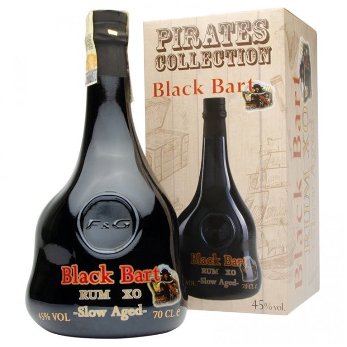 Rum Black Bart XO 45% 0,7L